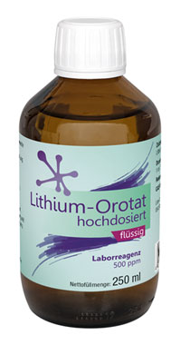 Lithium-Orotat - Konzentration 500 ppm / 5 mg Lithium je 10 ml / hochdosiert_small