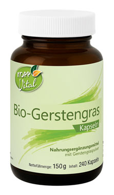 Kopp Vital � Bio-Gerstengras / 500 mg / 240 Kapseln_small