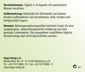 Kopp Vital � Bio-Gerstengras / 500 mg / 240 Kapseln_small03