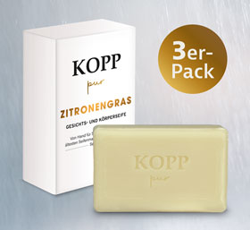  Kopp pur Zitronengras Gesichts- und Krperseife  _small