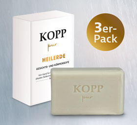  Kopp pur Heilerde Gesichts- und Krperseife _small