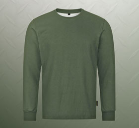 Schnittschutz-Langarmshirt Magdeburg - Oliv_small