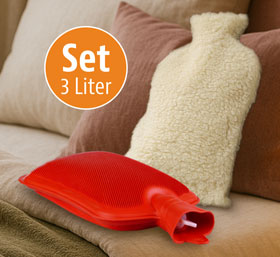 2er-Set Wrmflasche und Bezug_small