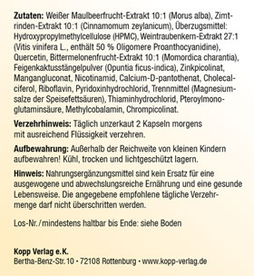  Kopp Vital GlucoKraft / 180 Kapseln _small03