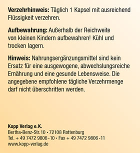 Kopp Vital GABA / 600 mg / 180 Kapseln_small03