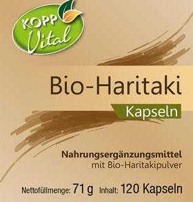 Kopp Vital   Bio-Haritaki / 500 mg / 120 Kapseln_small01