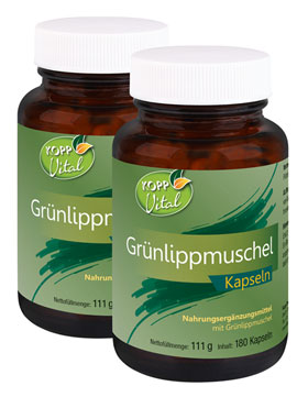 Kopp Vital   Grnlippmuschel / 500 mg / 180 Kapseln_small