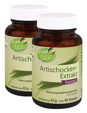 Kopp Vital   Artischocken-Extrakt / 600 mg / 90 Kapseln_small