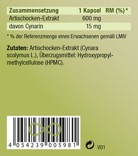Kopp Vital   Artischocken-Extrakt / 600 mg / 90 Kapseln_small03