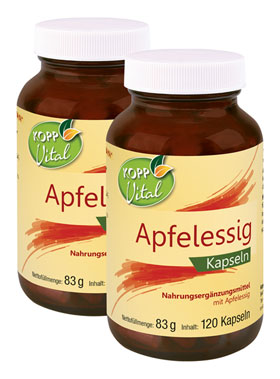 Kopp Vital   Apfelessig / 570 mg / 120 Kapseln_small