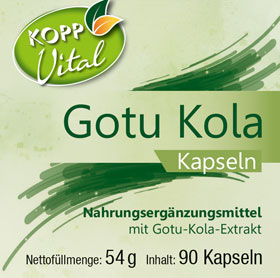 Kopp Vital   Gotu Kola / 500 mg / 90 Kapseln_small01