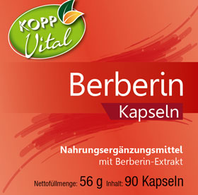 Kopp Vital   Berberin / 500 mg / 90 Kapseln_small01