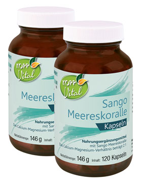 Kopp Vital   Sango Meereskoralle / 1100 mg / 120 Kapseln_small