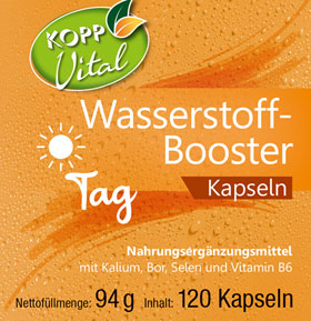 Kopp Vital   Wasserstoff-Booster Tag / 120 Kapseln_small01
