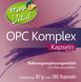 Kopp Vital   OPC Komplex / 105 mg / 180 Kapseln_small01
