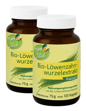Kopp Vital   Lwenzahnwurzelextrakt / 500 mg / 120 Kapseln_small