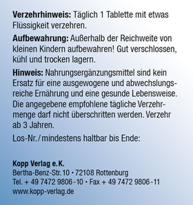 Kopp Vital   Bor / 3 mg / 365 Tabletten_small02