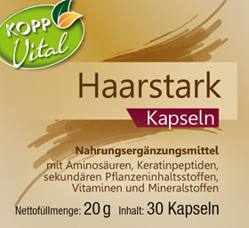 Kopp Vital   Haarstark / 30 Kapseln_small01