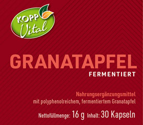 Kopp Vital   Granatapfel fermentiert / 450 mg / 30 Kapseln_small01