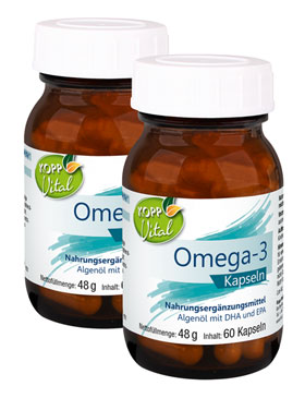 Kopp Vital   Omega-3 Algenl / 302 mg / 60 Kapseln_small