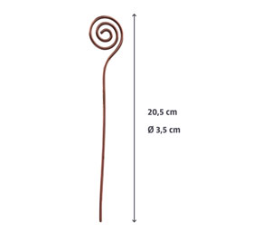 Kupfer-Pflanzenstab �Spirale�_small01