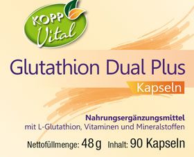 Kopp Vital   Glutathion Dual Plus / 300 mg / 90 Kapseln_small01