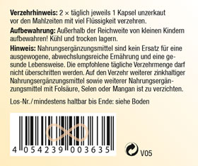 Kopp Vital   Glutathion Dual Plus / 300 mg / 90 Kapseln_small03