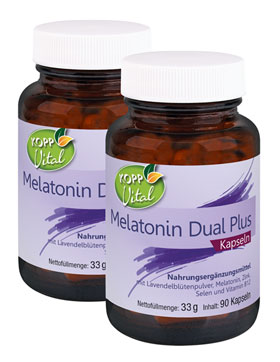 Kopp Vital   Melatonin Dual Plus / 3 mg / 90 Kapseln_small