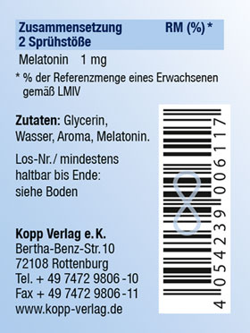 Kopp Vital   Melatonin Spray / 1 mg / 50 ml_small03