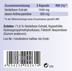 Kopp Vital   Wilde Heidelbeere / 480 mg / 90 Kapseln_small02