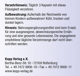 Kopp Vital   Wilde Heidelbeere / 480 mg / 90 Kapseln_small03