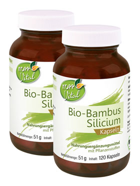 Kopp Vital   Bio-Bambus Silicium / 120 Kapseln_small