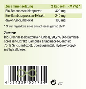 Kopp Vital   Bio-Bambus Silicium / 120 Kapseln_small02