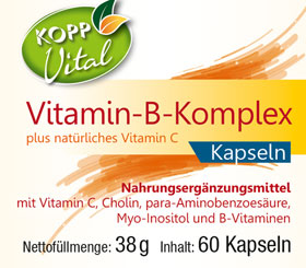 Kopp Vital   Vitamin-B-Komplex / 60 Kapseln_small01