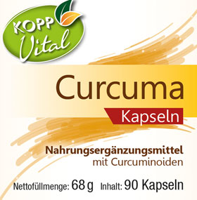 Kopp Vital   Curcuma / 316 mg / 90 Kapseln_small01