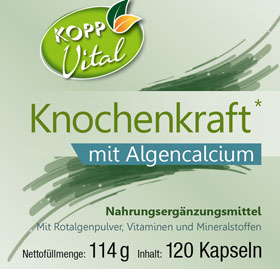 Kopp Vital   Knochenkraft / 120 Kapseln_small01