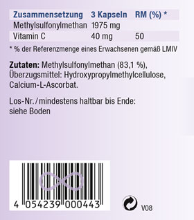 Kopp Vital   MSM / 658 mg /120 Kapseln_small02