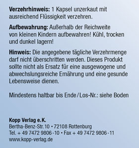 Kopp Vital   Weihrauch / 250 mg / 120 Kapseln_small03