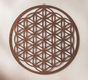 Wanddeko �Blume des Lebens�_small