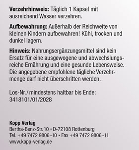 Kopp Vital� Eisen Dual Plus / 20 mg / 180 Kapseln_small03