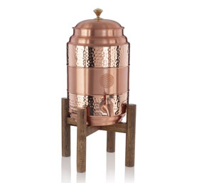 Kupfer-Wasserspender �Blume des Lebens�_small01