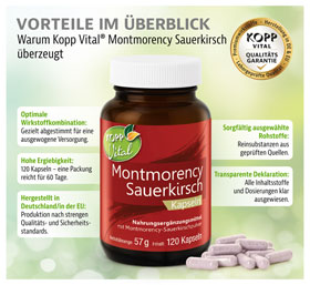 Kopp Vital� Montmorency Sauerkirsch / 120 Kapseln_small01