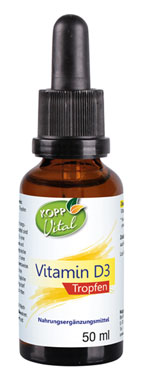 Kopp Vital� Vitamin D3 Tropfen / 2500&nbsp;IE / 50 ml_small