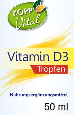 Kopp Vital� Vitamin D3 Tropfen / 2500&nbsp;IE / 50 ml_small01