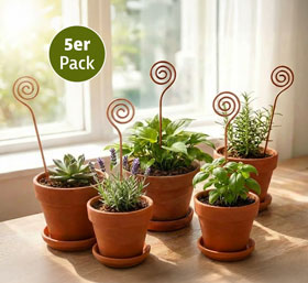 Kupfer-Pflanzenstab �Spirale�_small