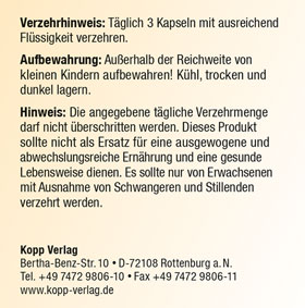 Kopp Vital� Magtein� Magnesium L-Threonat / 144 mg Magnesium / 120 Kapseln_small03