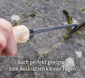 Krumpholz Giersch-J�ter und Kleinfugenreiniger mit Eschengriff_small02