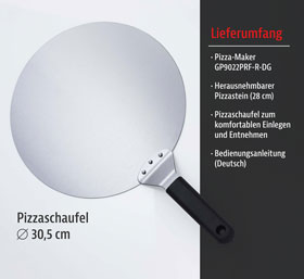 Kopp Edelstahl-Pizzaofen mit rotierendem Pizzastein_small07