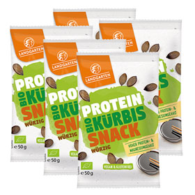 5er-Pack Landgarten Bio Protein K�rbis Snack - w�rzig_small