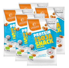 5er-Pack Landgarten Bio Protein Soja Snack - Original_small